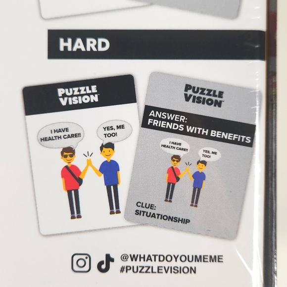 Factory Sealed PUZZLE VISION CARD GAME - Picture 14 of 16